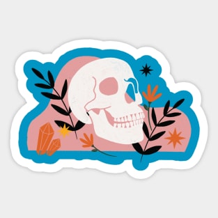 Skeleton Magic Sticker